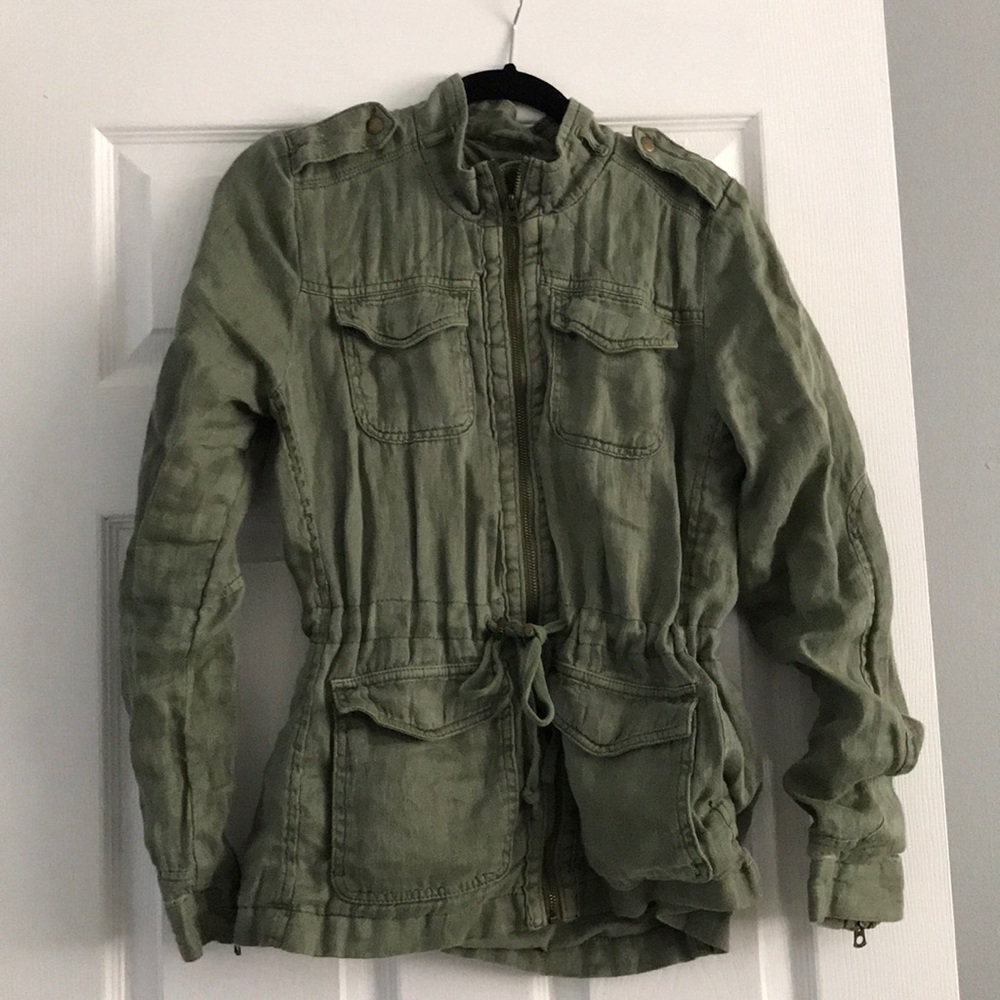 Lucky Brand green jacket.